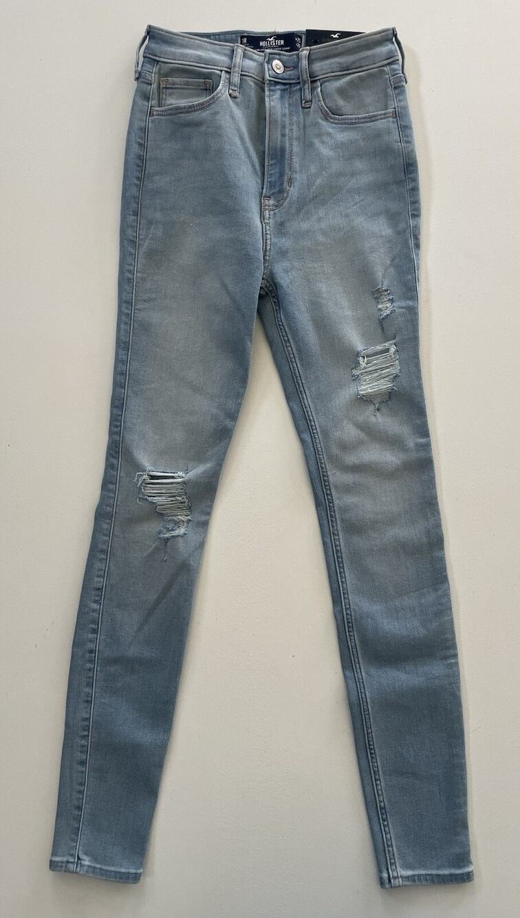 NWT Women's Hollister Ultra High-Rise Super Skinny Soft Stretch 1R 25x29